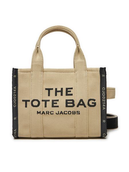 Marc Jacobs Torebka The Jacquard Medium Tote Bag M0017025 Beżowy. Brązowe torebki klasyczne Marc Jacobs, bez wzorów, z materiału, bez dodatków. Za 1,219.00 zł.