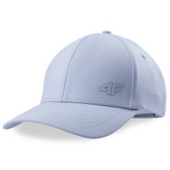 Czapka z daszkiem 4F. Fioletowe czapki 4f, bez wzorów. Za 39.99 zł.
