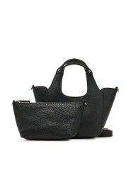 Guess Torebka HWBG96 40750 Czarny. Czarne torebki klasyczne Guess, z aplikacjami, ze skóry, bez dodatków. Za 329.99 zł.