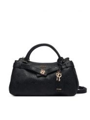 Guess Torebka Ella Logo HWPD97 46050 Czarny. Czarne torebki klasyczne Guess, z aplikacjami, ze skóry, bez dodatków. Za 584.99 zł.