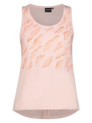 Icepeak Top funkcyjny w kolorze jasnoróżowym rozmiar: XL. Różowe topy Icepeak, xl, bez wzorów, bez kołnierzyka, bez ramiączek. Za 61.60 zł.
