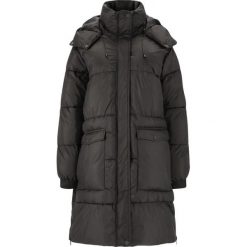 Parka dla kobiet Whistler Amatos. Czarne parki Whistler, z puchu, sportowe, bez kaptura. Za 354.50 zł.
