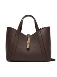 Furla Torebka Goccia Shopper Bag S WB01789 BX3353 KH 2460S Brązowy. Brązowe shopper Furla, bez wzorów, ze skóry, bez dodatków. Za 1,369.00 zł.