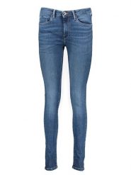 Pepe Jeans Dżinsy - Skinny fit - w kolorze niebieskim rozmiar: W25/L30. Niebieskie jeansy Pepe Jeans, l, z aplikacjami, z podwyższonym stanem. Za 139.87 zł.