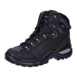 Buty trekkingowe damskie Lowa Renegade Evo Mid Gtx. Czarne trekkingi Lowa, z materiału, za kostkę. Za 974.95 zł.