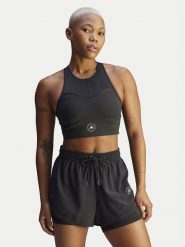 Adidas by Stella McCartney Top Training JF3760 Czarny Slim Fit. Czarne topy adidas by Stella McCartney, l, bez wzorów, z syntetyku, bez kołnierzyka, bez ramiączek. Za 239.99 zł.