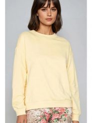 Monki Bluza w kolorze żółtym rozmiar: S. Żółte bluzy Monki, s, bez wzorów, bez kaptura. Za 35.26 zł.