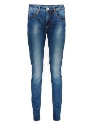 Herrlicher Dżinsy - Skinny fit - w kolorze niebieskim rozmiar: W25/L32. Niebieskie jeansy Herrlicher, l, z aplikacjami. Za 105.38 zł.
