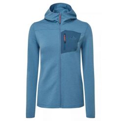 Bluza wspinaczkowa damska Mountain Equipment Lumiko Hooded Jacket. Niebieskie bluzy MOUNTAIN EQUIPMENT, l, bez wzorów, bez kaptura. Za 396.99 zł.