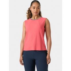 Koszulka Damska Helly Hansen W Portofino. Czerwone bluzki Helly Hansen, bez wzorów, bez kołnierzyka, bez ramiączek. Za 269.00 zł.