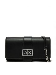Armani Exchange Torebka XW000358 AF12039 UC001 Czarny. Czarne torebki klasyczne Armani Exchange, bez wzorów, ze skóry, bez dodatków. Za 339.99 zł.