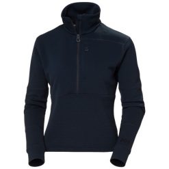 Bluza damska z zamkiem 1/2 Helly Hansen Versalite Air. Niebieskie bluzy Helly Hansen, bez wzorów, bez kaptura. Za 553.50 zł.