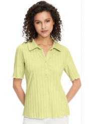 Heine Koszulka polo w kolorze khaki rozmiar: 46. Brązowe koszulki polo Heine, bez wzorów, bez kołnierzyka, bez ramiączek. Za 56.95 zł.