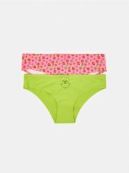 Majtki figi 2 pack Grinch - wielobarwny. Figi Sinsay, l, bez wzorów. Za 19.99 zł.