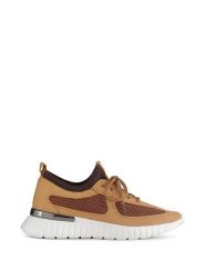 Ilse Jacobsen Sneakersy w kolorze musztardowo-brązowym rozmiar: 38. Brązowe trampki Ilse Jacobsen, bez wzorów, z materiału, bez zapięcia. Za 100.99 zł.