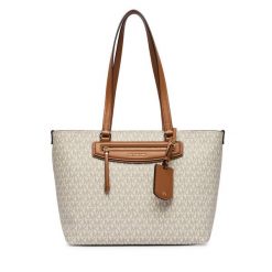 Torebka MICHAEL Michael Kors. Białe shopper MICHAEL Michael Kors, bez wzorów, bez dodatków. Za 1,159.00 zł.