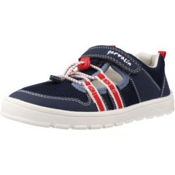 Sandały GARVALIN 252505G Niebieski. Niebieskie sandały Garvalin, bez wzorów, z syntetyku, sportowe, bez obcasa, bez zapięcia. Za 232.99 zł.