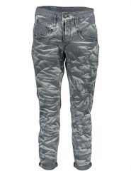 Herrlicher Dżinsy - Slim fit - w kolorze szarym rozmiar: W25. Szare jeansy Herrlicher, z aplikacjami, z podwyższonym stanem. Za 114.44 zł.