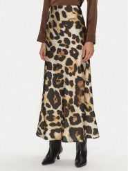 Imperial Spódnica midi GHN4ISO Brązowy Regular Fit. Brązowe spódnice Imperial, s, bez wzorów, z syntetyku, midi. Za 159.99 zł.