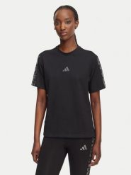 Adidas T-Shirt Seasonal Essentials Animal Print 3-Stripes KH1550 Czarny Regular Fit. Czarne t-shirty Adidas, s, bez wzorów, z bawełny, bez kołnierzyka, bez ramiączek. Za 149.99 zł.
