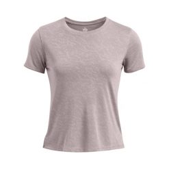 T-shirt damski Under Armour Launch Camo. Szare t-shirty Under Armour, bez wzorów, bez kołnierzyka, bez ramiączek. Za 222.50 zł.