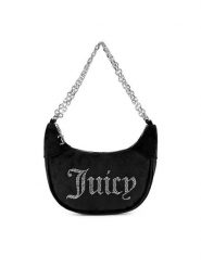 Juicy Couture Torebka CEO-BEJXT8764WPO Czarny. Czarne torebki klasyczne Juicy Couture, bez wzorów, z materiału, bez dodatków. Za 269.99 zł.