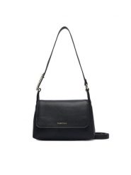 Valentino Torebka Helen VBS9N509G Czarny. Czarne listonoszki Valentino, bez wzorów, ze skóry, bez dodatków. Za 609.99 zł.