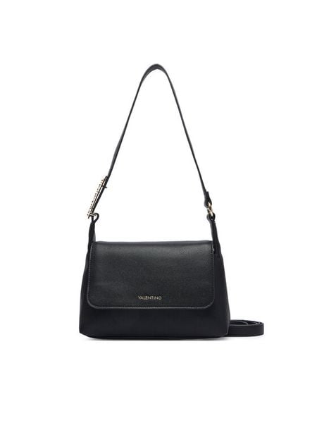 Valentino Torebka Helen VBS9N509G Czarny. Czarne listonoszki Valentino, bez wzorów, ze skóry, bez dodatków. Za 398.99 zł.