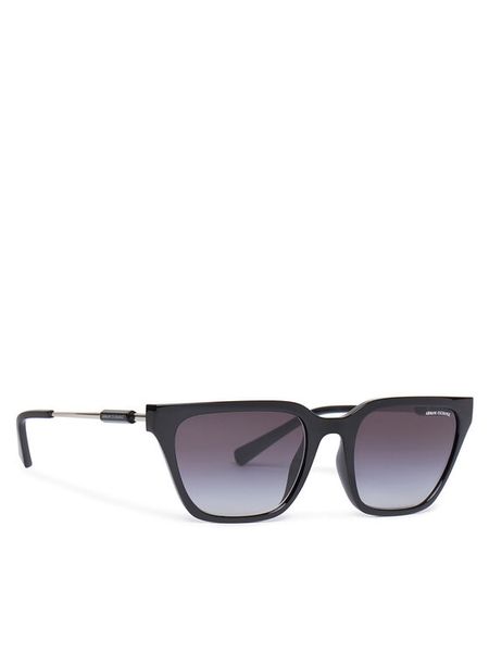 Armani Exchange Okulary przeciwsłoneczne 0AX4158S 81588G Czarny. Czarne okulary przeciwsłoneczne Armani Exchange, bez wzorów, z syntetyku. Za 329.99 zł.