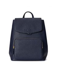 LAUREN RALPH LAUREN Plecak 431969355005 Granatowy. Niebieskie plecaki Lauren Ralph Lauren, bez wzorów, ze skóry. Za 1,799.00 zł.