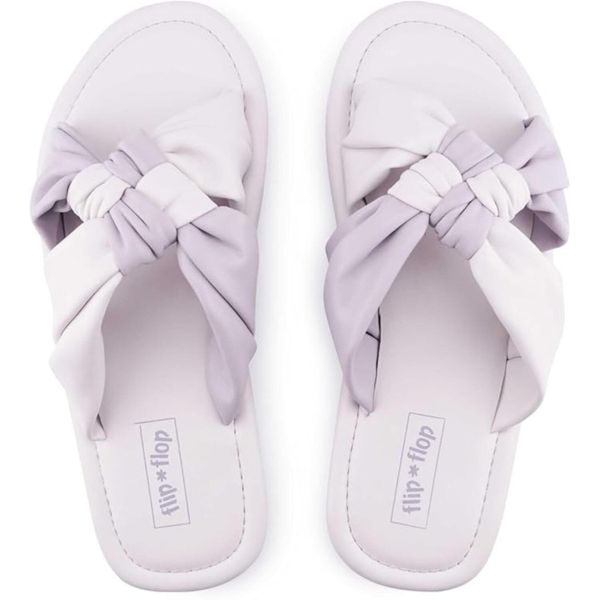 Klapki basenowe damskie Flip Flop Fauna Chess. Niebieskie klapki Flip Flop, bez wzorów, bez obcasa. Za 134.55 zł.