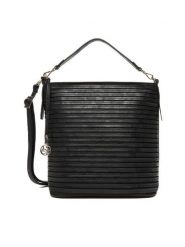 Lasocki Torebka CEO-LSK-K-021-06 Czarny. Czarne torebki klasyczne Lasocki, bez wzorów, z materiału, bez dodatków. Za 199.99 zł.