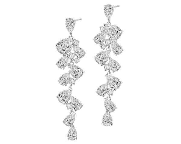 Kolczyki srebrne z cyrkoniami. Szare kolczyki Apart, z cyrkonią, srebrne. Za 299.00 zł.