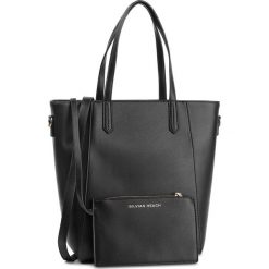 Torebka SILVIAN HEACH - Shopper Bag Sally RCP19006BO Sally Black W0148. Czarne torebki klasyczne Silvian Heach, bez wzorów, ze skóry ekologicznej, bez dodatków. W wyprzedaży za 219.00 zł.