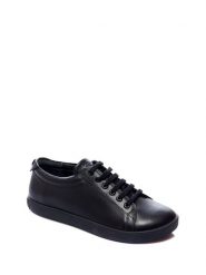Comfortfusse Skórzane sneakersy w kolorze czarnym rozmiar: 39. Czarne trampki Comfortfüße, bez wzorów, ze skóry, bez zapięcia. Za 281.76 zł.