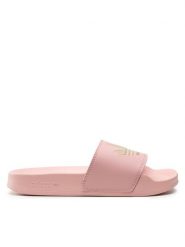 Adidas Klapki adilette Lite W GZ6198 Różowy. Czerwone klapki Adidas, bez wzorów, ze skóry, bez obcasa. Za 119.99 zł.