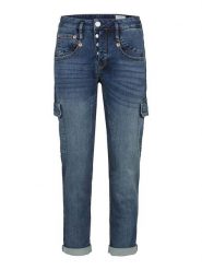 Herrlicher Dżinsy - Slim fit - w kolorze niebieskim rozmiar: W27. Niebieskie jeansy Herrlicher, bez wzorów, z podwyższonym stanem. Za 145.26 zł.