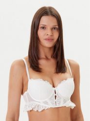 Hunkemöller Biustonosz z fiszbiną 302382 Écru. Biustonosze Hunkemöller, bez wzorów, z syntetyku. Za 149.99 zł.