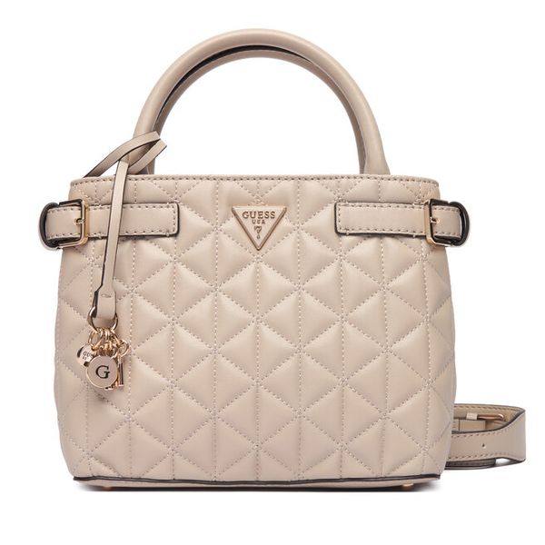 Torebka Guess. Brązowe torebki klasyczne Guess, z aplikacjami, bez dodatków. Za 529.99 zł.