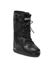 Moon Boot Śniegowce Sneaker High 14028300001 Czarny. Czarne trapery i śniegowce Moon Boot, z syntetyku. Za 1,569.00 zł.