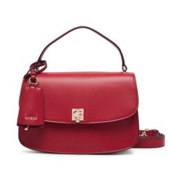 Torebka Guess. Czerwone torebki klasyczne Guess, z aplikacjami, bez dodatków. Za 584.99 zł.