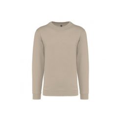 Bluza z okrągłym dekoltem Kariban. Białe bluzy KARIBAN, uniwersalny, bez wzorów, z bawełny, bez kaptura. Za 128.50 zł.