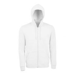 Bluza Z Kapturem Dla Dorosłych Unisex Stone. Białe bluzy SOL'S, l, bez wzorów, z bawełny, z kapturem. Za 114.99 zł.