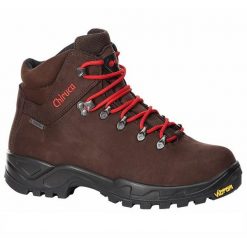Buty turystyczne dla dorosłych Chiruca Cares GTX. Brązowe trekkingi Chiruca, z gore-texu, trekkingowe. Za 581.00 zł.