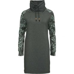 Damska sukienka/bluza Loap Ebnera zielona. Zielone sukienki LOOP, m, bez wzorów, sportowe, bez kołnierzyka, bez ramiączek, sportowe. Za 241.99 zł.