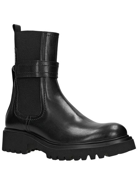 Wojas Skórzane sztyblety w kolorze czarnym rozmiar: 39. Czarne botki Wojas, bez zapięcia. Za 400.45 zł.