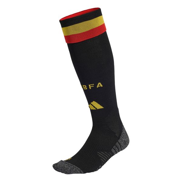 Getry podstawowe Belgia 26. Czarne legginsy sportowe Adidas, s, bez wzorów, z bawełny, z standardowym stanem, do piłki nożnej. Za 99.95 zł.