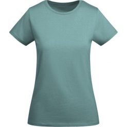 Damska Koszulka Z Krótkim Rękawem Breda. Niebieskie bluzki ROLY, xl, bez wzorów, sportowe, bez kołnierzyka, bez ramiączek. Za 42.99 zł.