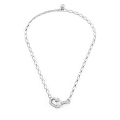 Naszyjnik Furla. Szare naszyjniki Furla, srebrne. Za 299.99 zł.