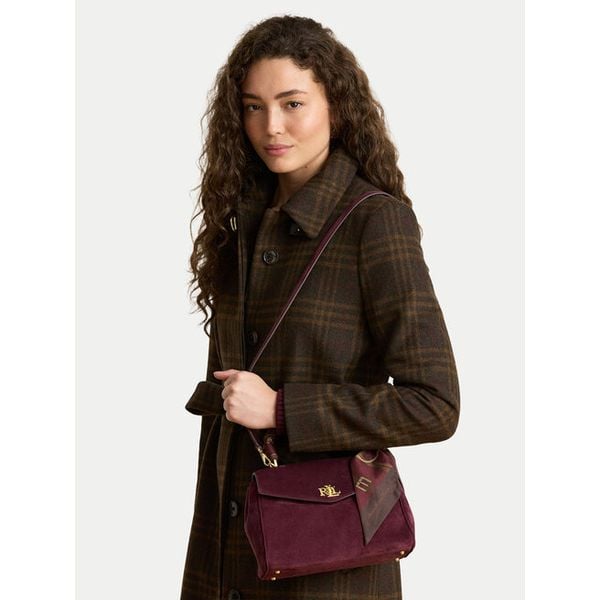 Torebka LAUREN RALPH LAUREN. Czerwone torebki klasyczne Lauren Ralph Lauren, bez wzorów, bez dodatków. Za 1,799.00 zł.